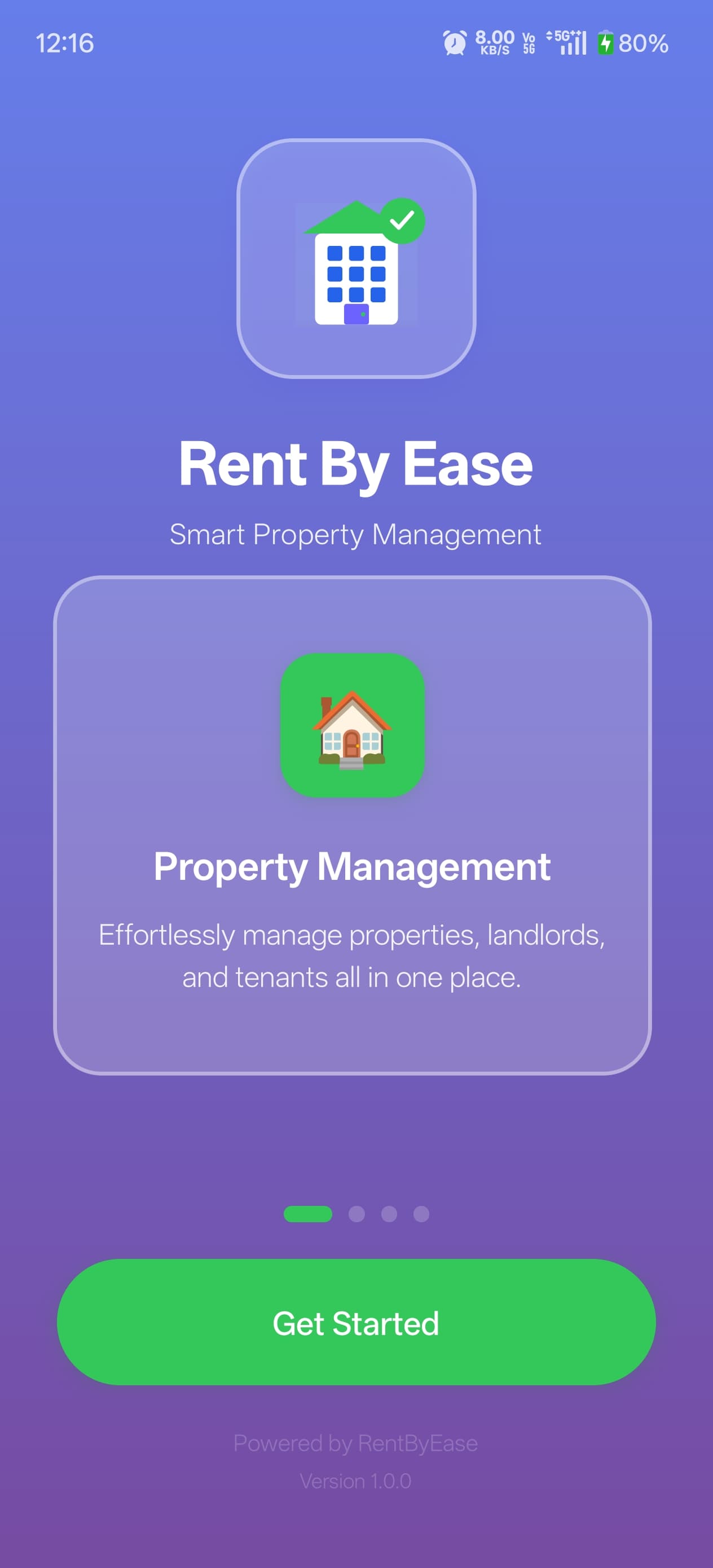 RentByEase Mobile Application