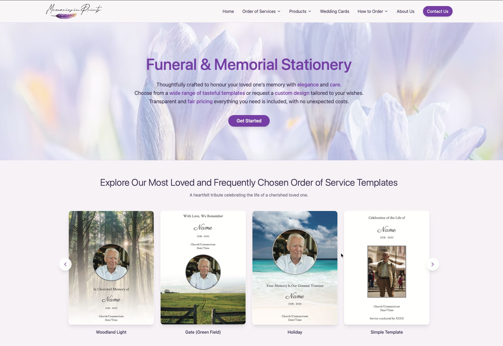 Memory In Print
